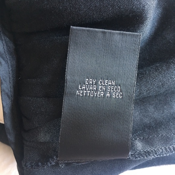 GUC Bebe Linen Colorblock Mini Skirt, Black/White - Picture 7 of 7